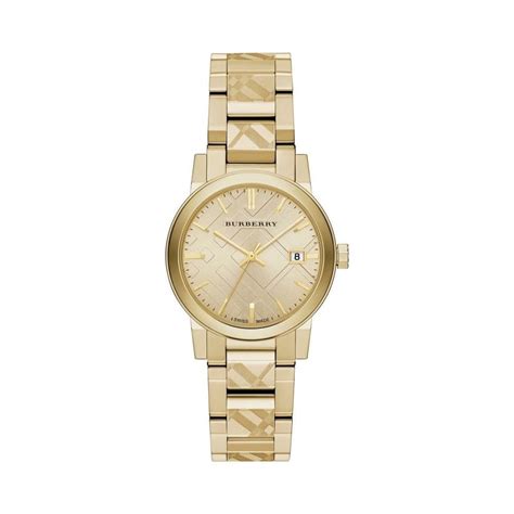 uhr burberry gold|burberry uhren damen.